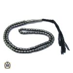 تسبیح حدید صینی 101 دانه - 3 تسبیح حدید صینی 101 دانه تراش استوانه ای