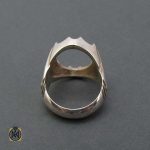 رکاب تک مردانه - 3 انگشتر رکاب تک نقره مردانه