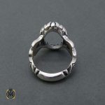 رکاب تک نقره دو شاخ کد 11351