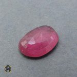 نگین تک یاقوت اصل آفریقایی قرمز