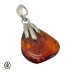 مدال کهربا بولونی اصل شفاف کد 3504