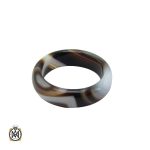 انگشتر سنگی اصل عقیق سلیمانی حلقه کد 2515