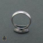 انگشتر زنانه اصل آبی توپاز کد 2504