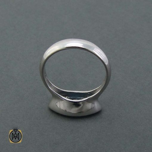 انگشتر زنانه اصل آبی توپاز کد 2504