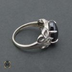 انگشتر زنانه حدید هفت جلاله کد 2505