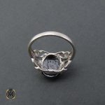 انگشتر حدید هفت جلاله زنانه کد 2505