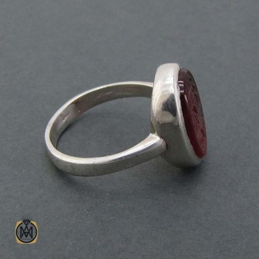 انگشتر زنانه عقیق یمن کد 2510