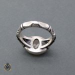 انگشتر عقیق یمن - 4 - 11359 انگشتر یمن اصل شرف شمس عقیق