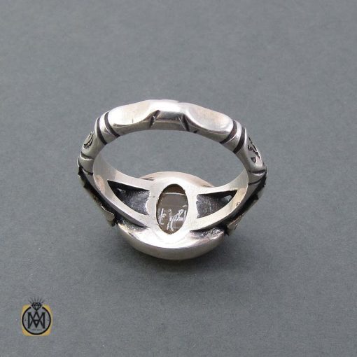 انگشتر عقیق یمن - 4 - 11359 انگشتر یمن اصل شرف شمس عقیق