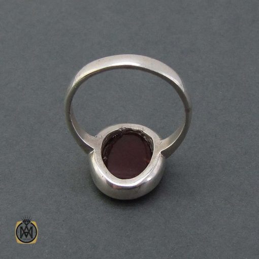 انگشتر عقیق با حکاکی یا قدیم الاحسان