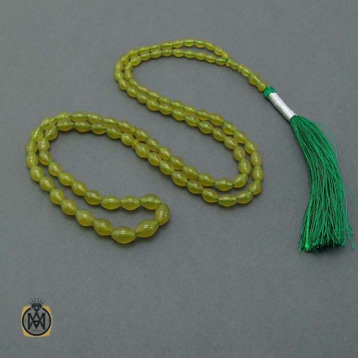 تسبیح اصل شاه مقصود زرد 101 دانه - 4 تسبیح 101 دانه شاه مقصود اصل کد 4513