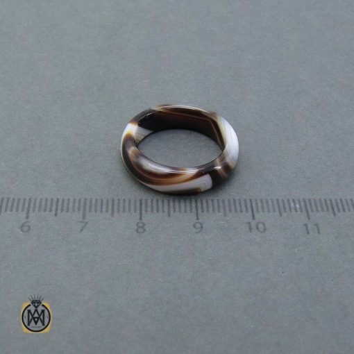 انگشتر حلقه عقیق سلیمانی اصل اسپرت