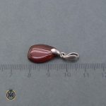 مدال روسی کهربا اصل قهوه ای ظریف